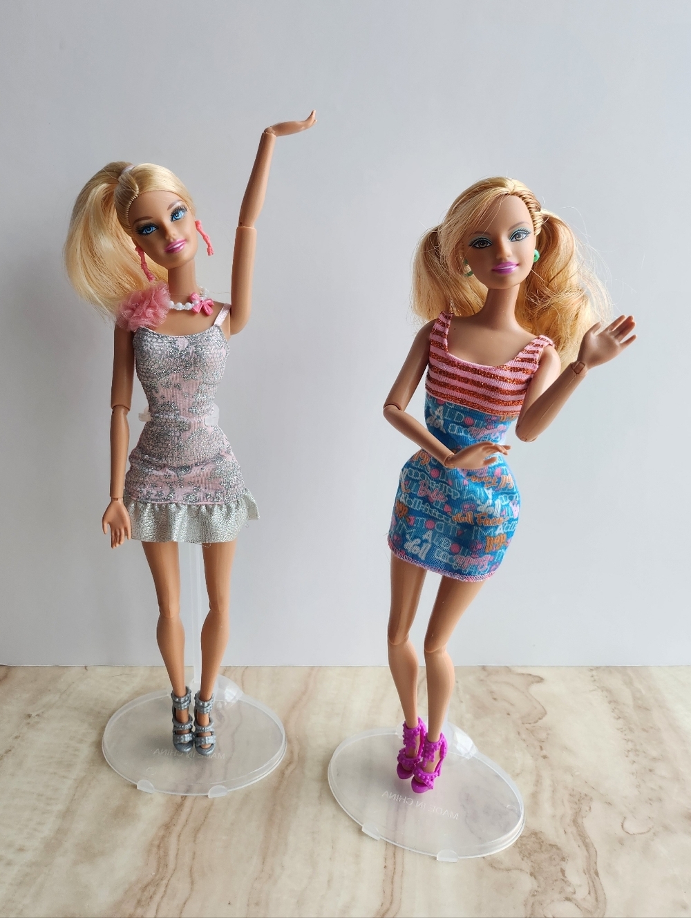 Barbie Fashionistas Clutch Dolls Aka Shay And Cameron Van Buren Mattel